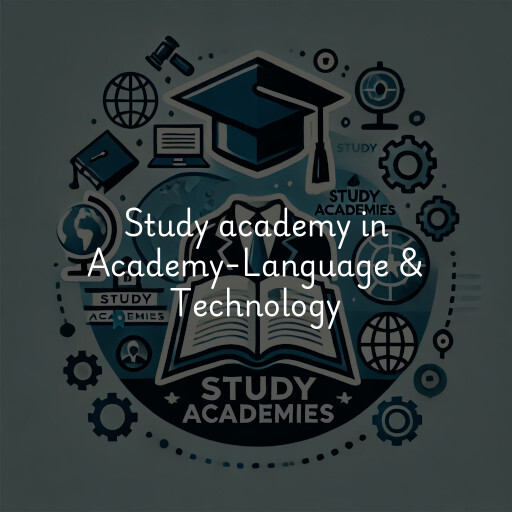 Study Academy at  Academy-Language & Technology