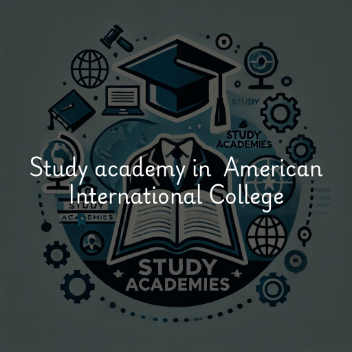 Study Academy at  American International College