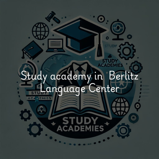 Study Academy at  Berlitz Language Center