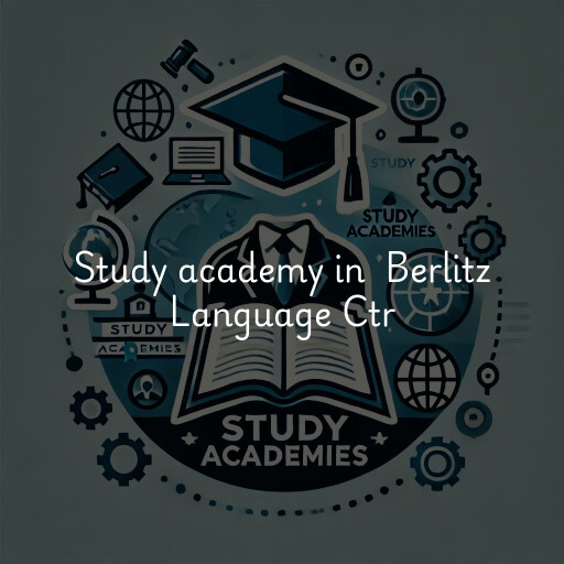 Study Academy at  Berlitz Language Ctr