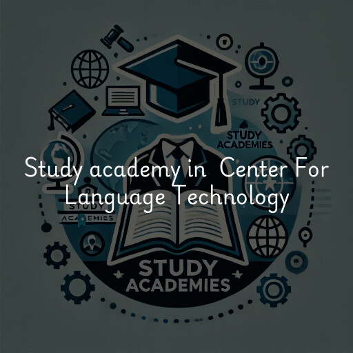 Study Academy at  Center For Language Technology