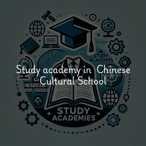 Study Academy at  Chinese Cultural School