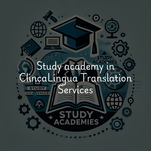 Study Academy at  ClincaLingua Translation Services