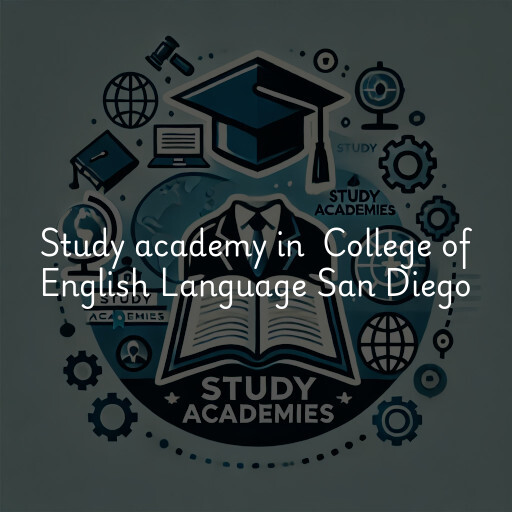 Study Academy at  College of English Language San Diego