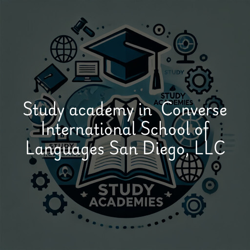 Study Academy at  Converse International School of Languages San Diego, LLC