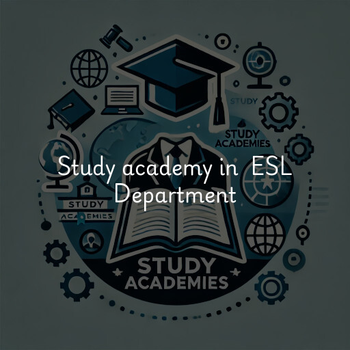 Study Academy at  ESL Department