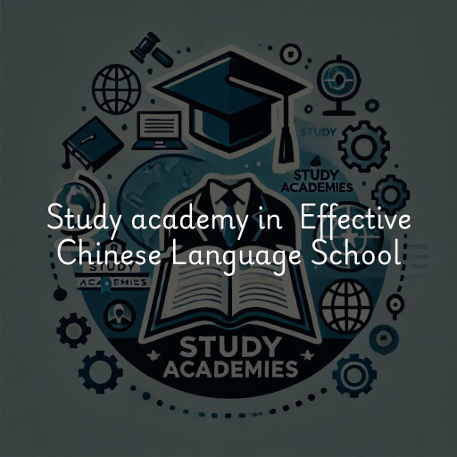 Study Academy at  Effective Chinese Language School