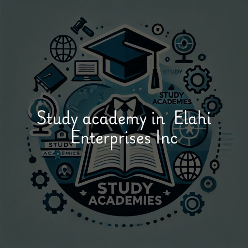 Study Academy at  Elahi Enterprises Inc