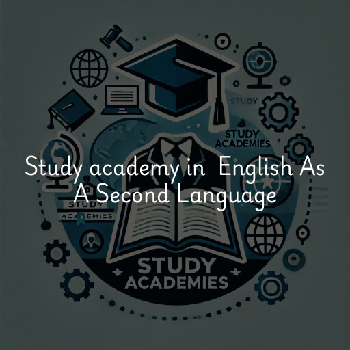 Study Academy at  English As A Second Language