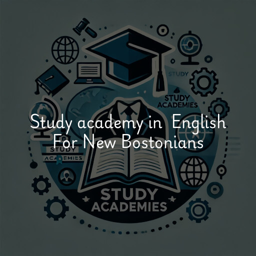 Study Academy at  English For New Bostonians