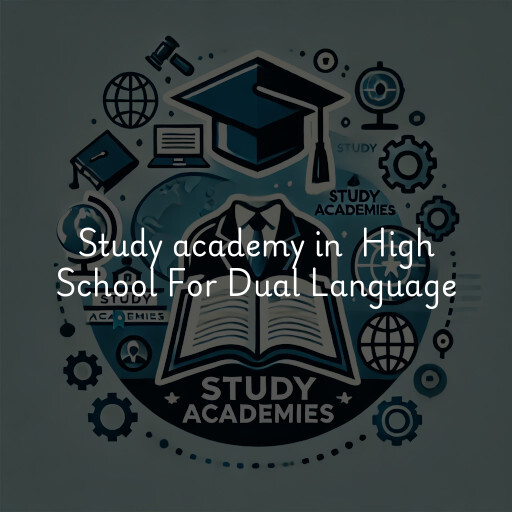 Study Academy at  High School For Dual Language