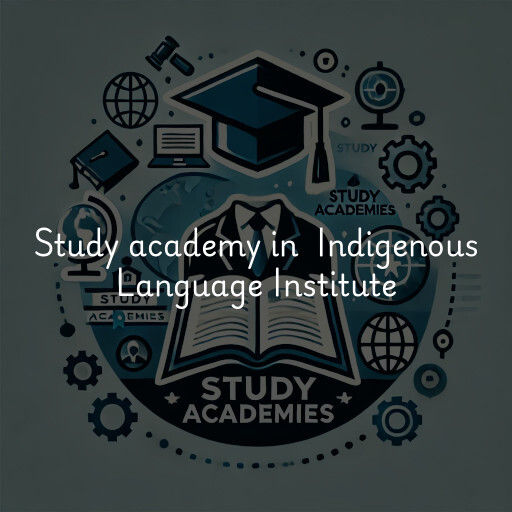 Study Academy at  Indigenous Language Institute