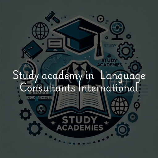 Study Academy at  Language Consultants International