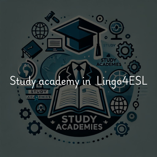 Study Academy at  Lingo4ESL