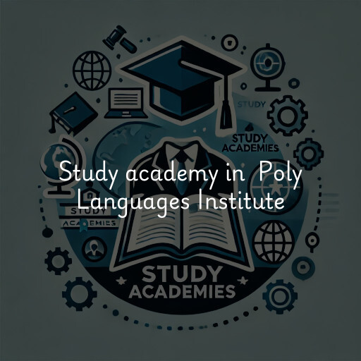 Study Academy at  Poly Languages Institute