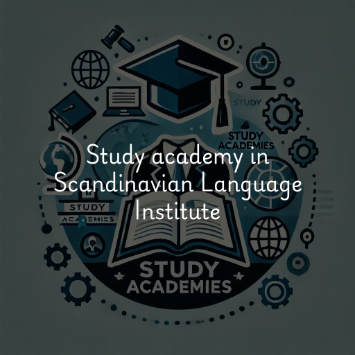 Study Academy at  Scandinavian Language Institute