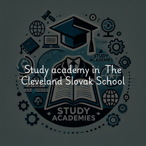 Study Academy at  The Cleveland Slovak School